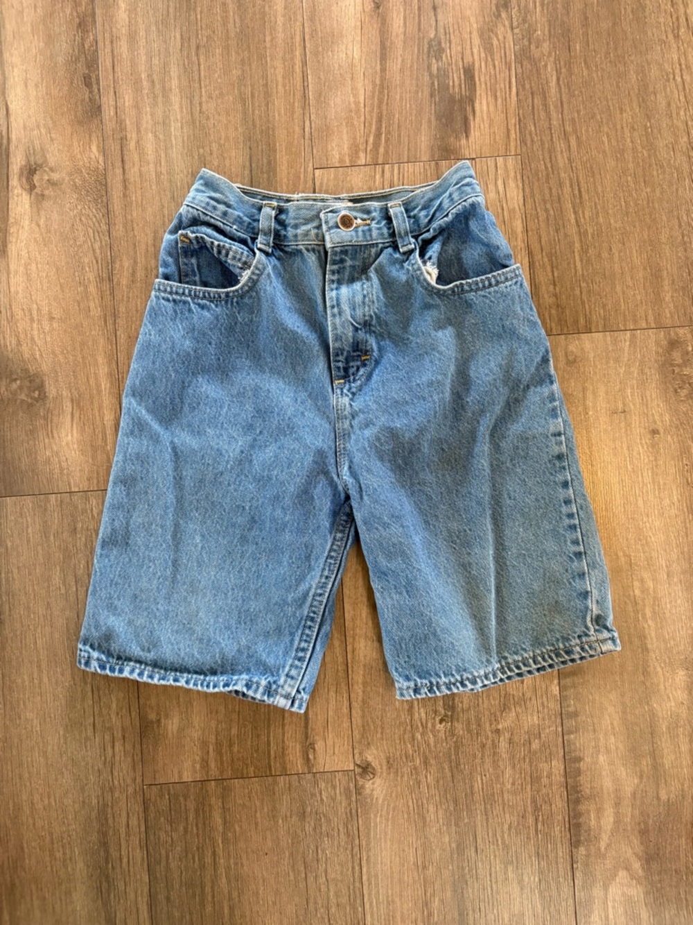 Vintage High-Waist Denim Shorts Sonoma girls 14